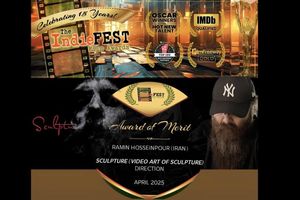 جایزه بهترین کارگردان فیلم کوتاه از جشنواره کالیفرنیا آمریکا به فیلم کوتاه «صورتگر» رسید