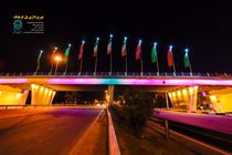 تلاش خادمان سازمان زیباسازی شهرداری برای آرایش شهر قم در بهار