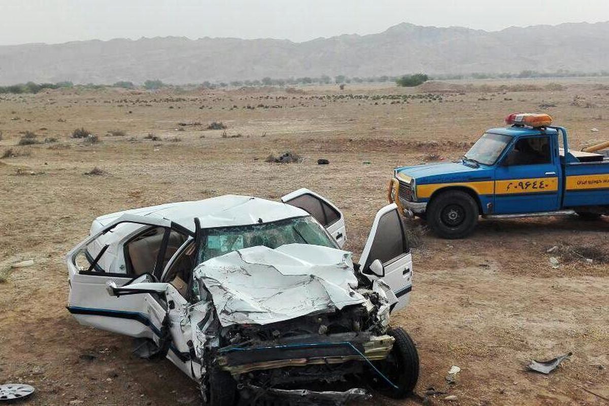 2 کشته در تصادف جاده امیدیه