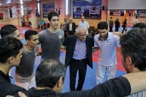 سجادی از اردوی تکواندوکاران المپیک بازدید کرد