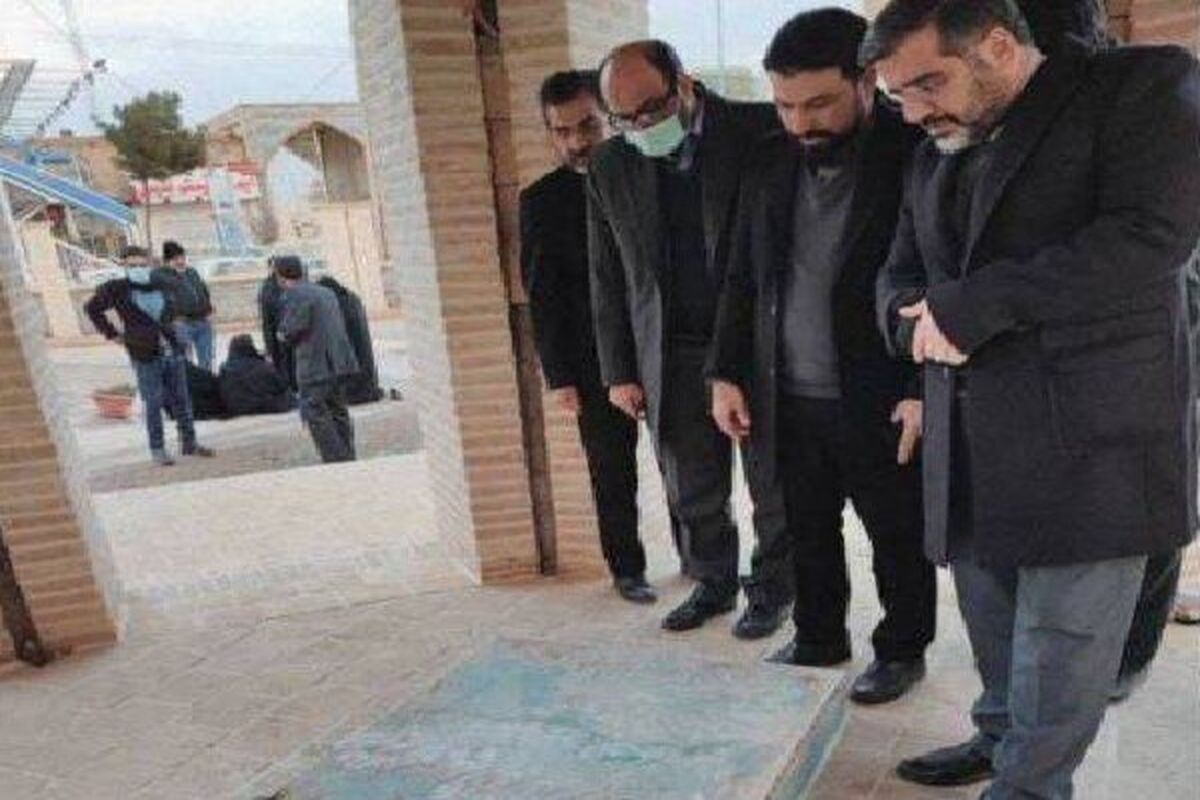 وزیر ارشاد در یزد