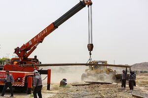 عملیات اجرایی جمع‌آوری ریل‌های متروکه شهر قم آغاز شد