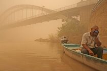 غلظت گرد و غبار در اهواز ۴ برابر حد مجاز / شاخص آلودگی در آبادان به بالای ۱۰۰۰ رسید