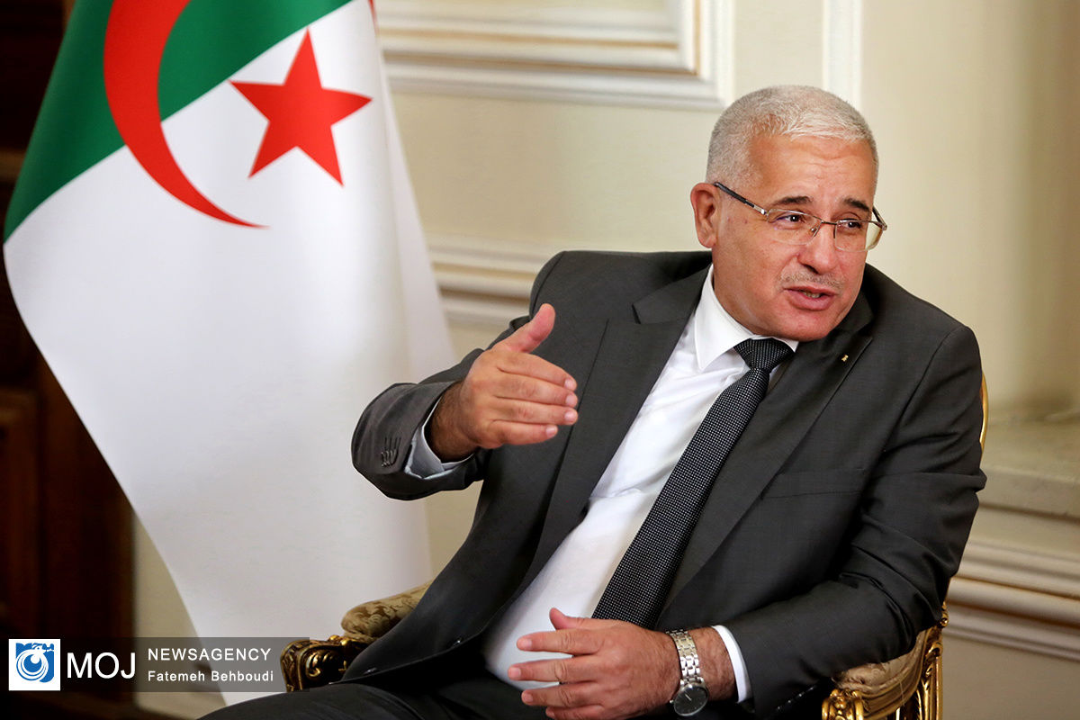 دیدار وزیر امور خارجه ایران با رئیس مجلس الجزایر