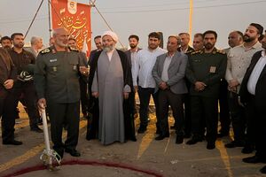 کلنگ‌زنی بزرگ‌ترین مجموعه بحران و ایمنی هرمزگان در قشم
