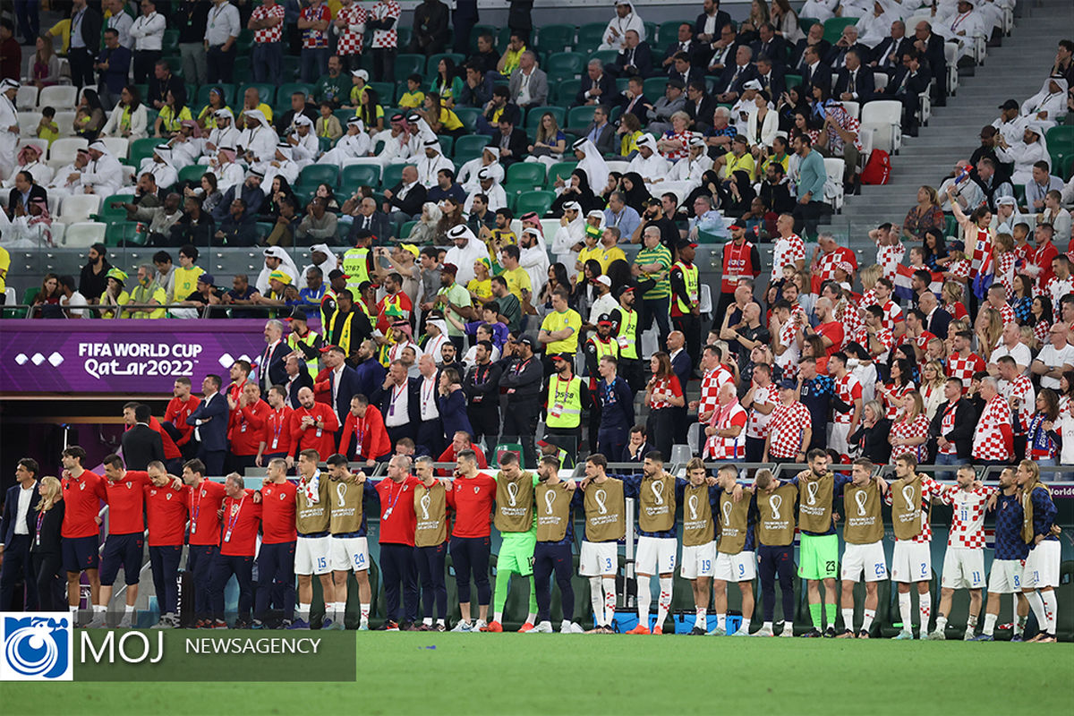 جام جهانی فوتبال - دیدار کرواسی و برزیل