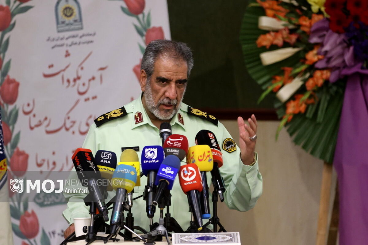  سردار عباسعلی محمدیان رییس پلیس تهران بزرگ