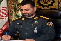 پیام تبریک فرمانده انتظامی کاشان به مناسبت نیمه شعبان و هفته سربازان گمنام امام زمان