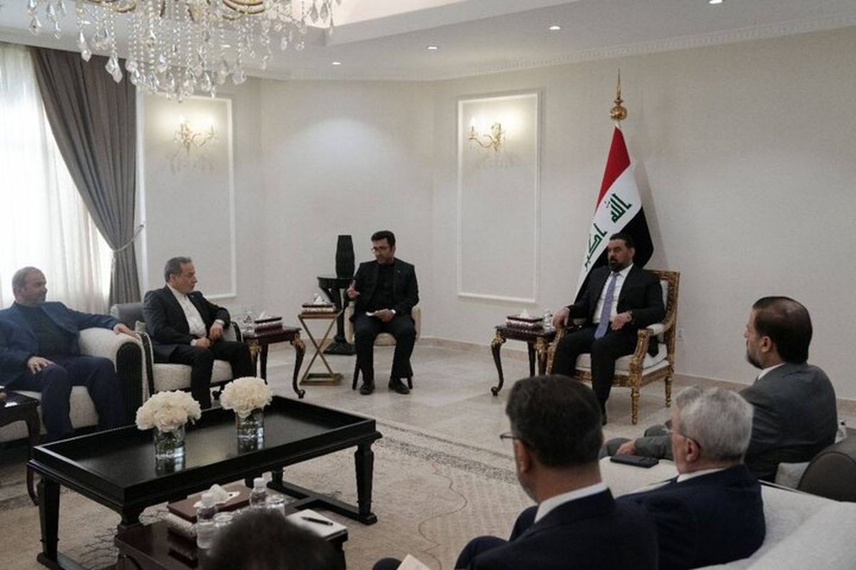 عباس عراقچی با رئیس مجلس عراق دیدار کرد