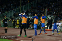 دیدار تیم های فوتبال استقلال تهران و سپاهان اصفهان