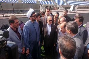 بازدید وزیر ورزش و جوانان از روند احداث استادیوم ۵۰۰۰ نفری ملایر 