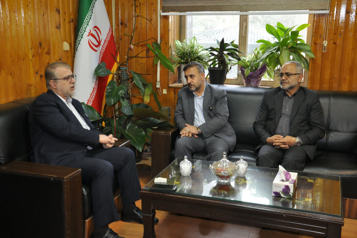 دیدار رئیس کل دادگستری و‌دادستان مازندران با مدیرکل منابع طبیعی