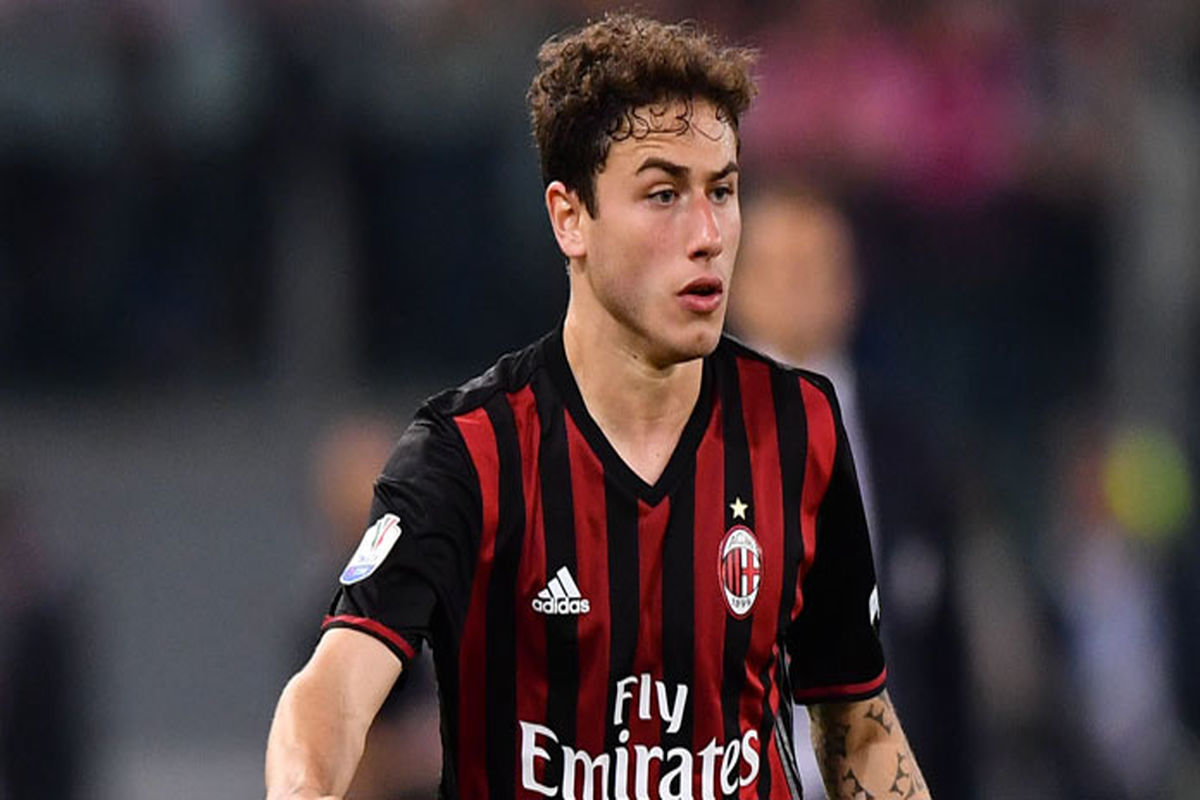 داوید کالابریا مدافع جوان میلان