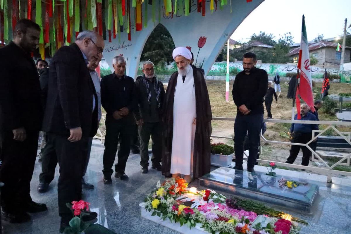 سالگرد شهید موسوی روستای سنام