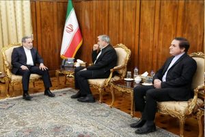 دیدار رئیس کمیسیون امنیت ملی مجلس با وزیر امور خارجه ایران