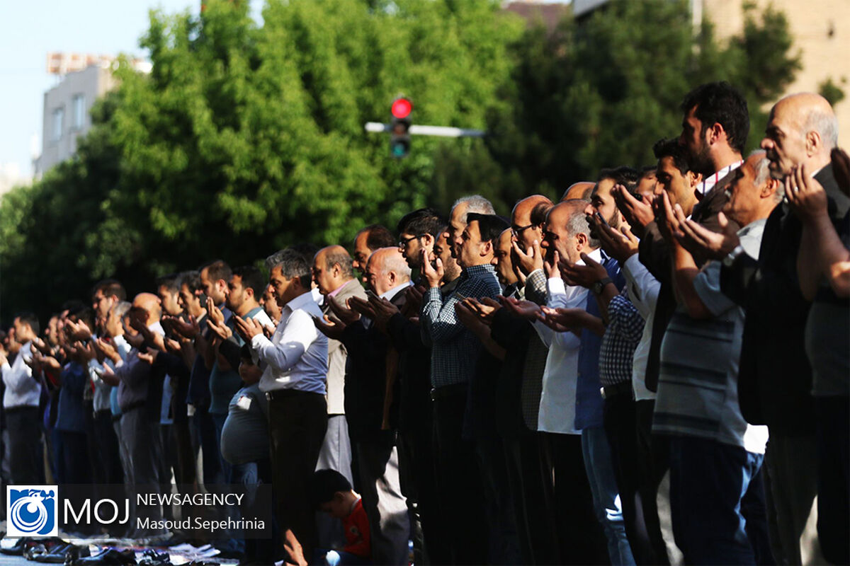 اقامه نماز عید فطر در تبریز