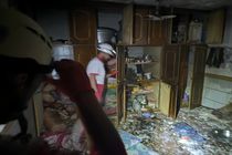 ۲ فوتی و ۳ مصدوم بر اثر انفجار ناشی از نشت گاز در منزلی از   روستای سبحانیه دشت آزادگان/ اعزام ۳ تیم عملیاتی نجات و آواربرداری هلال احمر به محل حادثه