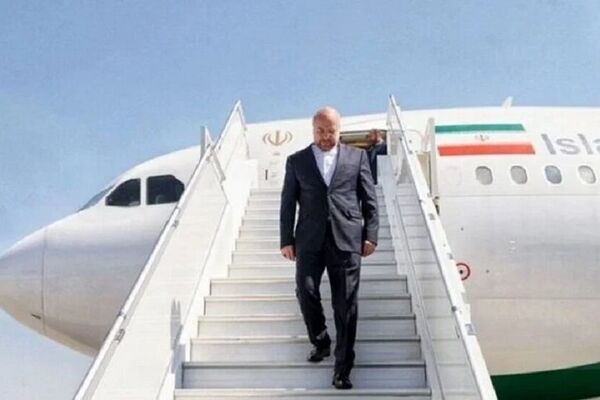 رئیس مجلس ایران وارد بغداد شد