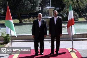 اسماعیل هنیه با امیرعبداللهیان دیدار کرد