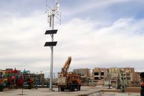 راه اندازی توربین بادی - خورشیدی در بوستان باد و سایه شهر یزد