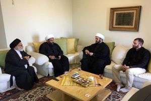  دبیرکل نجباء با نماینده مقام معظم رهبری در لبنان دیدار کرد