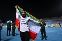 محیطی‌زاده دومین مدال طلای دوومیدانی ایران را در ریاض گرفت