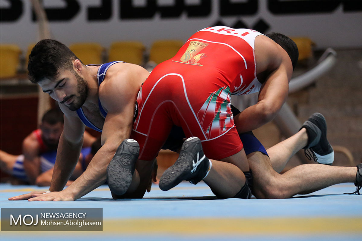 تمرین آماده سازی تیم ملی کشتی فرنگی بزرگسالان 