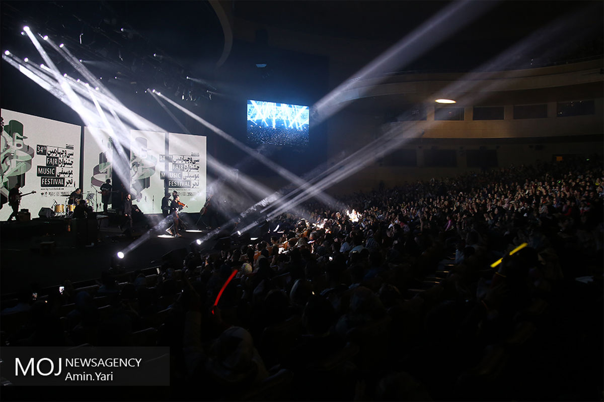 سومین روز سی و چهارمین جشنواره موسیقی فجر