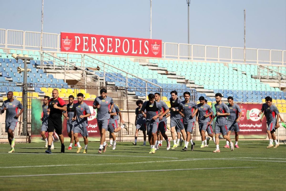 تمرینات پرسپولیس