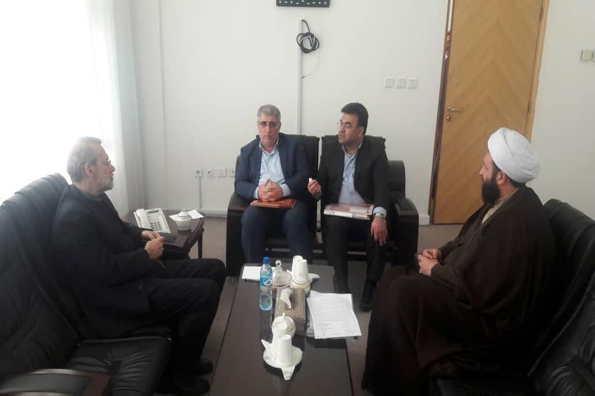 دیدار فرماندار فومن با رئیس مجلس شورای اسلامی