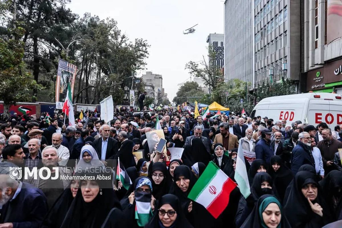 راهپیمایی جمعه خشم در بندرعباس 