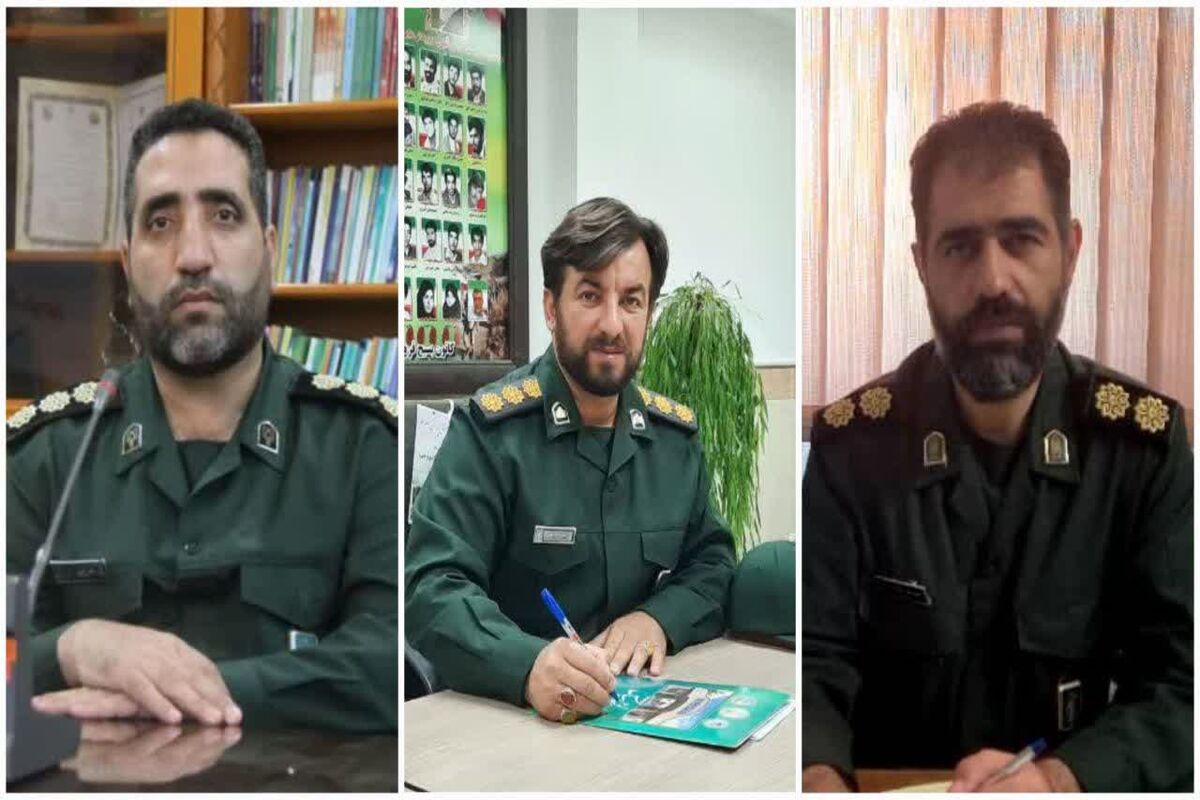  تکریم و معارفه سه مسئول