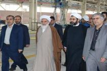 بازدید امام‌جمعه کرمانشاه از کارخانه ایران‌خودرو صحنه