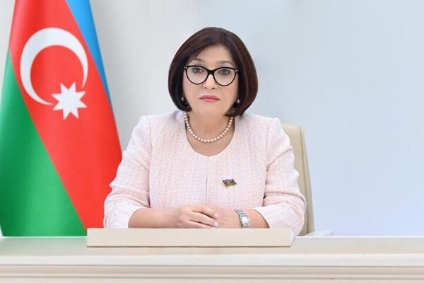 رئیس مجلس جمهوری آذربایجان به تهران وارد شد
