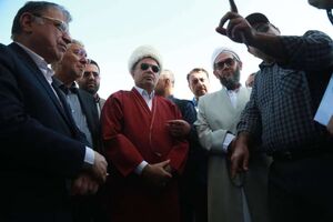 بازدید وزیر جهاد کشاورزی از سایت ۴ هزار هکتاری پرورش میگو در گمیشان