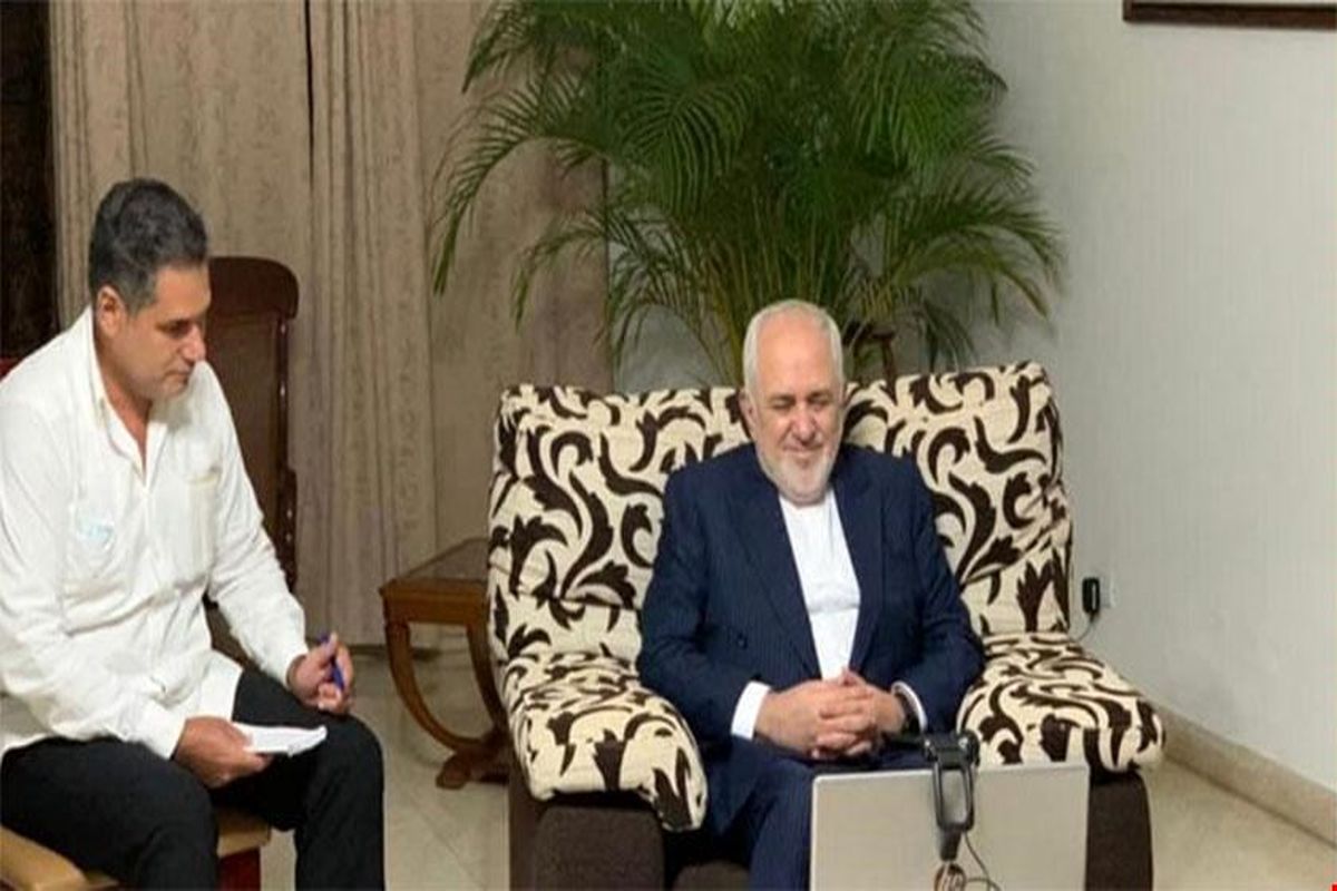 دیدار ظریف با رئیس جمهور کوبا