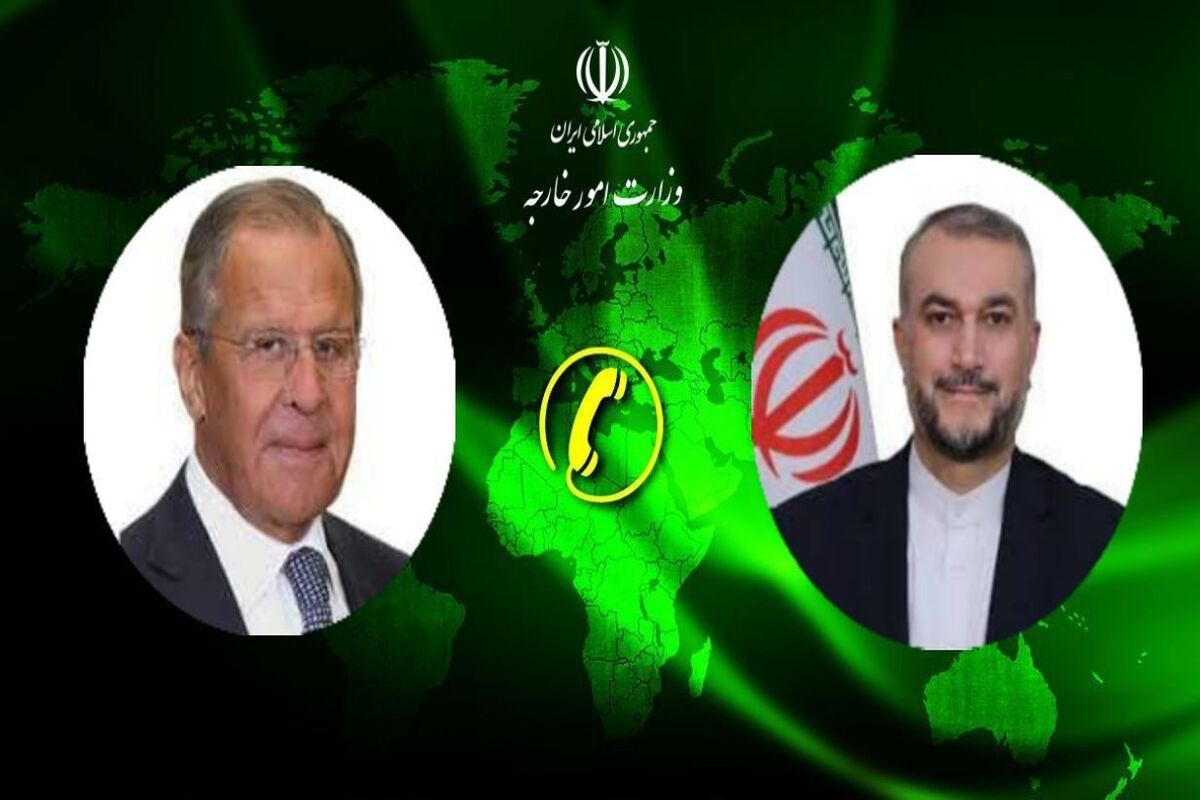 وزرای خارجه ایران و روسیه
