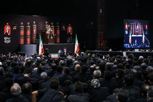 آخرین شب عزاداری در جوار محل شهادت قائد شهید انقلاب اسلامی برگزار شد
