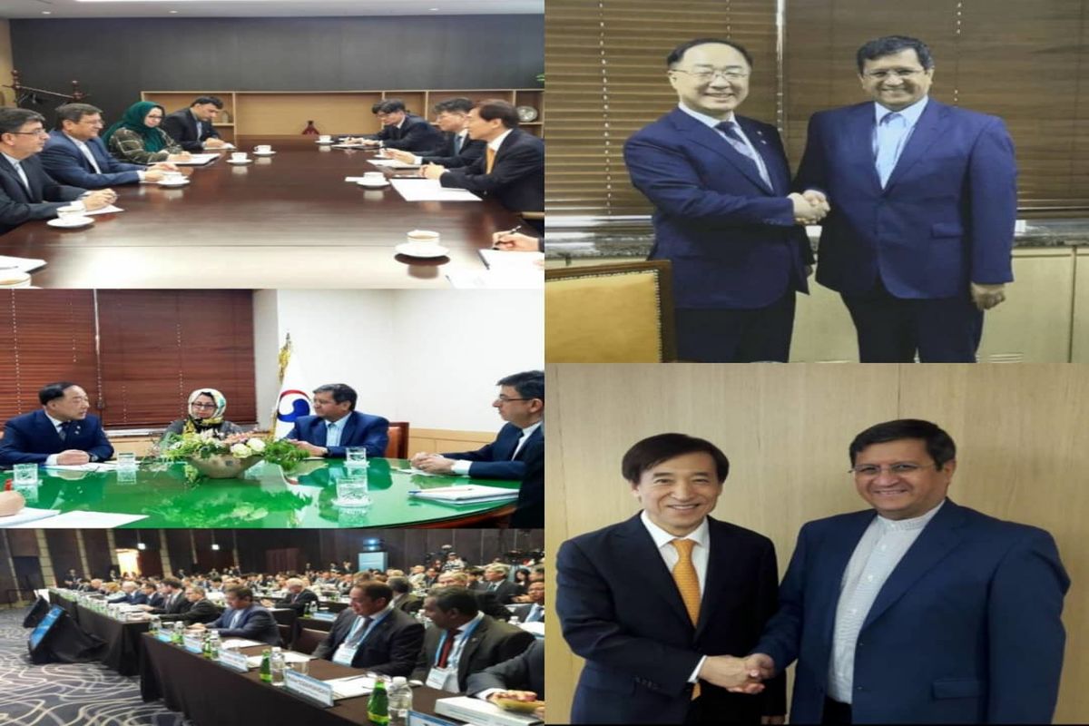 سفر همتی به کره جنوبی