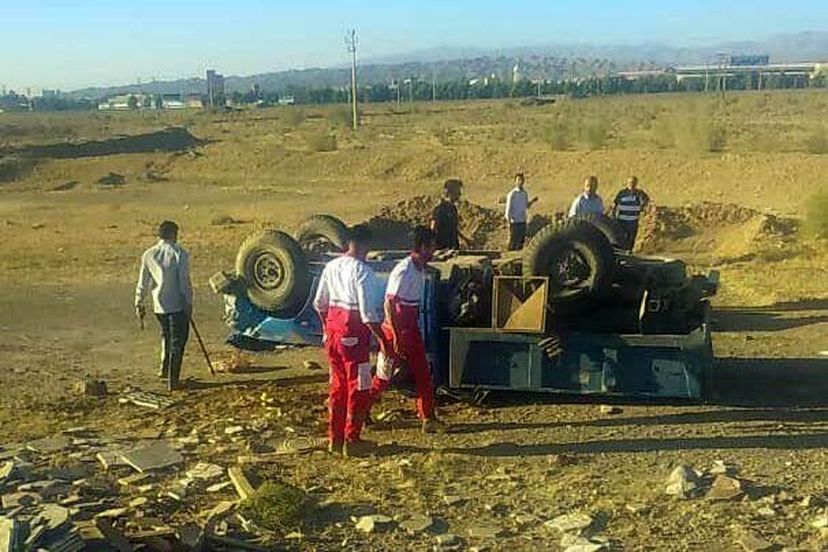 واژگونی وانت