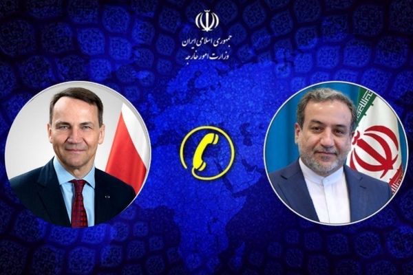 گفتگوی تلفنی وزرای امور خارجه جمهوری اسلامی ایران و لهستان