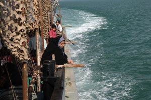 200 دانش آموز هرمزگانی به راهیان نور دریایی اعزام شدند