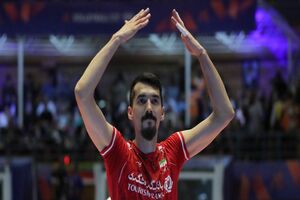 Iranian volleyball player ended playing career