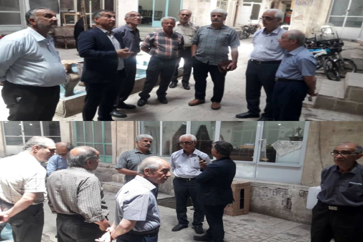 بازسازی تیمچه صباغ