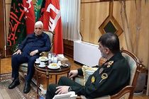 فرمانده حشد الشعبی عراق با سردار رادان دیدار کرد