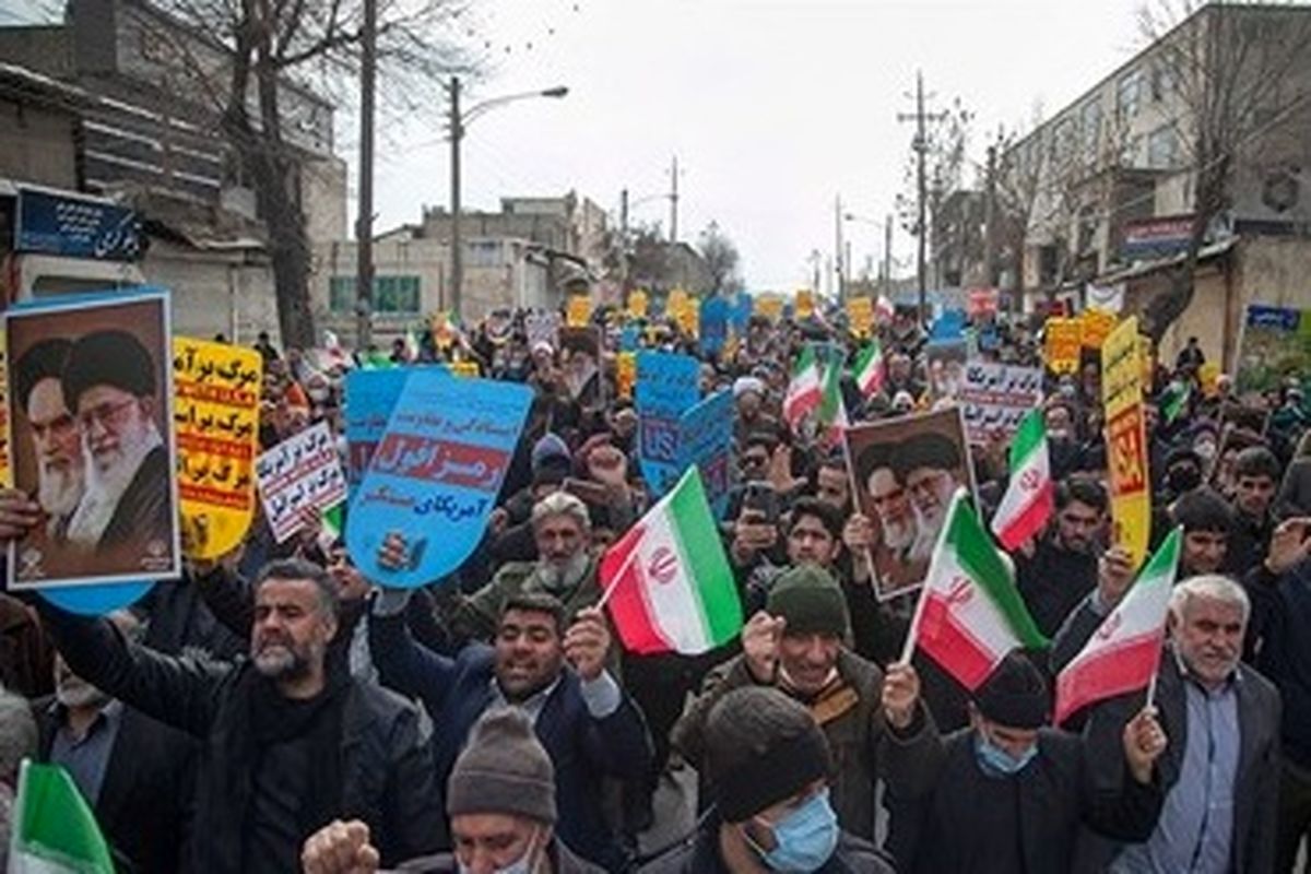 اجتماع مردم کرمانشاه