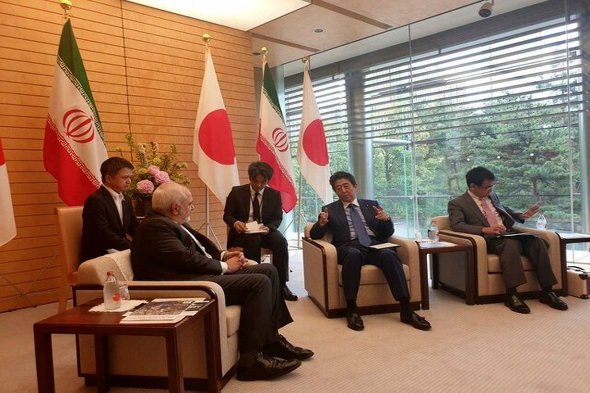 ظریف در توکیو