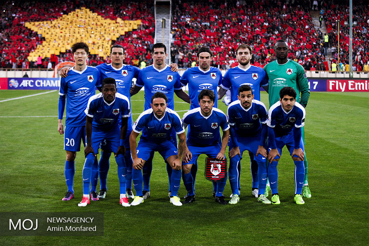 دیدار تیم های فوتبال پرسپولیس ایران و الریان قطر (2)