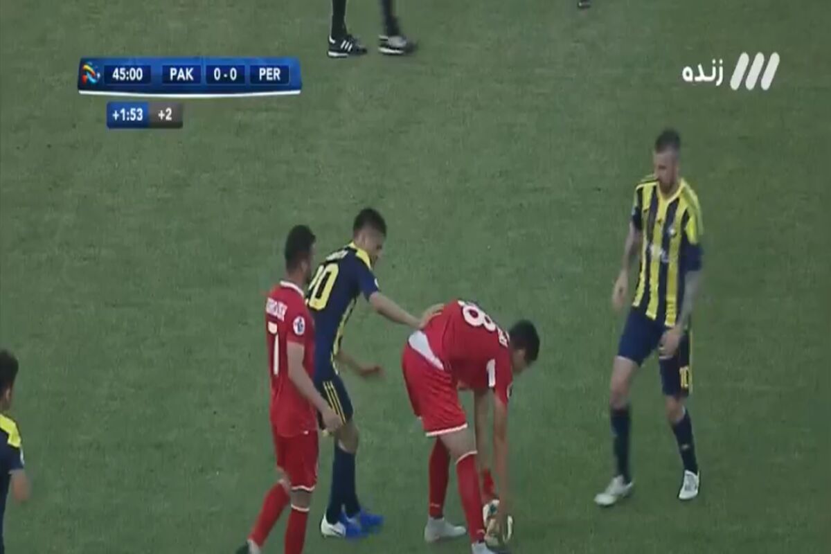 بازی پرسپولیس و پاختاکور