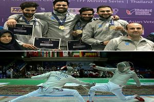 درخشش شمشیربازان دانشگاه آزاد اسلامی  واحد رشت رقابت‌های شمشیربازی کاپ آزاد تایلند